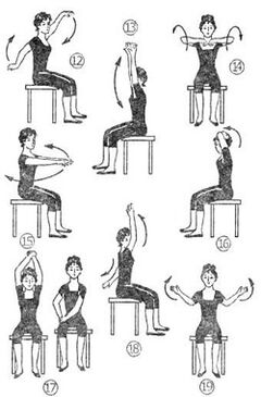 Treatment of osteochondrosis of breast with physical exercises